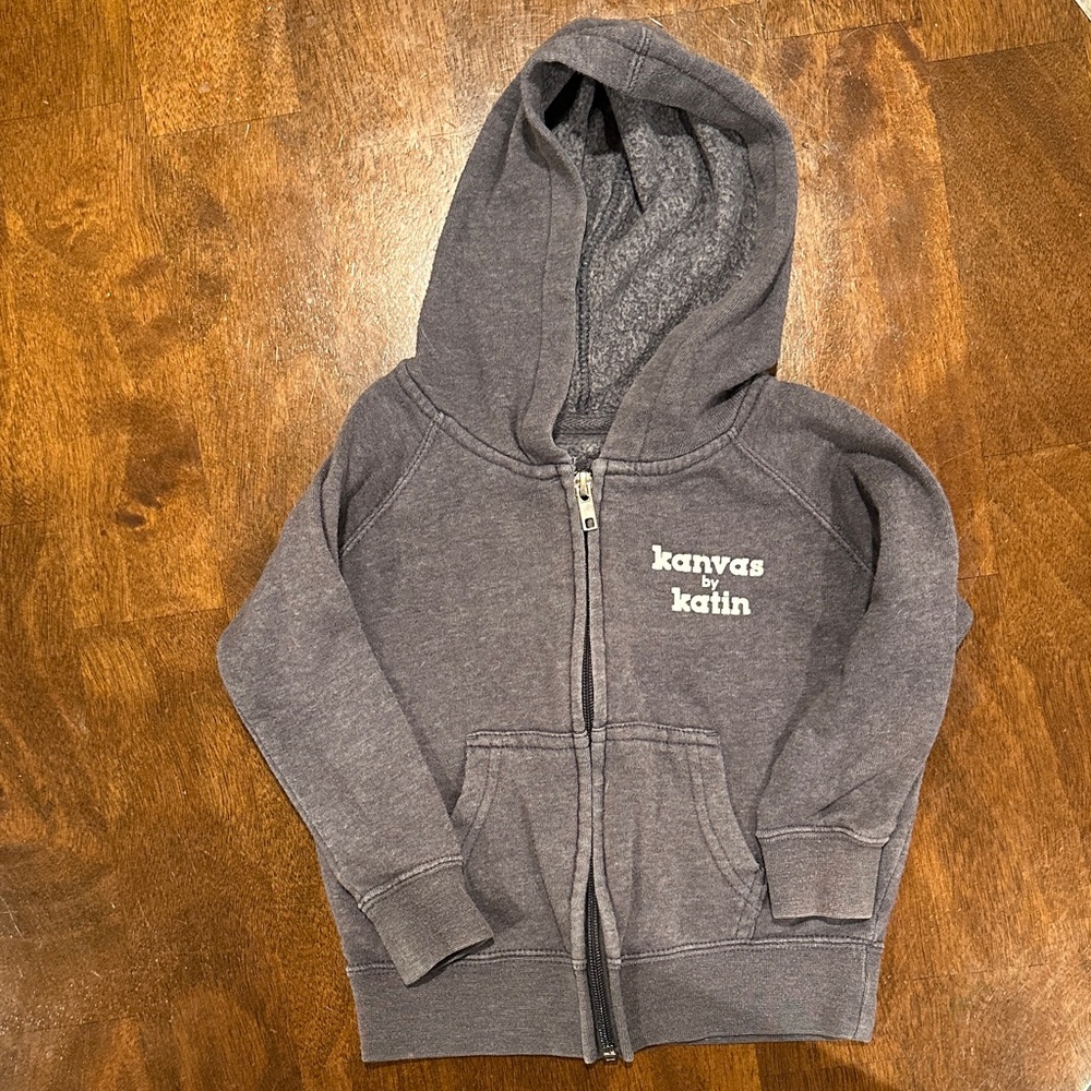 Kanvas by Katin Gray Kids Hoodie